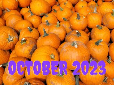 October 2023 pumpkins