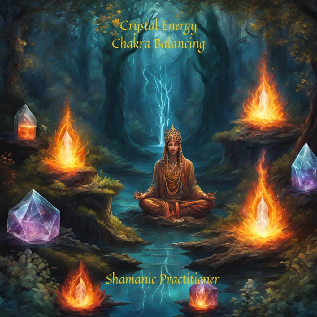 Shamanic Practitioner working with Crystals and energy